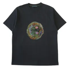 美品 ANDERSSON BELL アンダースンベル Tシャツ カットソー 半袖 刺繍 サイズS 黒 ブラック メンズ 古着 中古 USEDのサムネイル