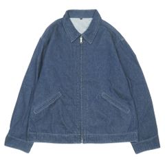 70s フレンチ デニムスウィングトップ ジップジャケット ユーロ