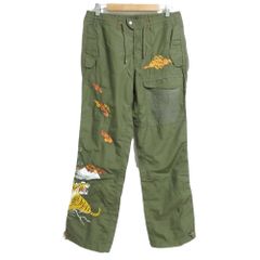マハリシ maharishi パンツ ドラゴン刺繍 - メルカリ