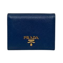 PRADA プラダ 二つ折り財布 サフィアーノレザー ❤︎ - メルカリ