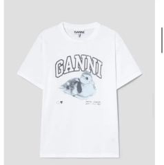 GANNI Disney デイジーダック Tシャツ ホワイト S - メルカリ