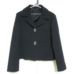 極美品】ATELIER BOZ マント付ショートジャケット 黒 アトリエボズ 