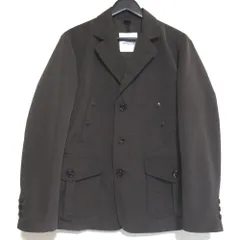 美品 MONCLER モンクレール シングル ミリタリージャケット ワークジャケット サイズ1 ブラウン メンズ 古着 中古 USEDのサムネイル