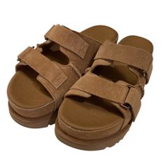 UGG 厚底サンダルゴールデンスター23cm チェスナット - メルカリ