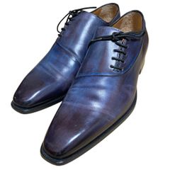 FABI 革靴 青色 6.5 シューツリー付き【最終値下げ】 - メルカリ