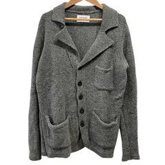 美品 OUR LEGACY アワーレガシー ニットジャケット カーディガン XS グレー メンズ 古着 中古 USEDのサムネイル