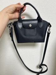 新品 ロンシャン ル プリアージュ ネオ XS ネイビー2WAY ショルダー