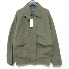 未使用 25AW FRAMeWORK フレームワーク WAXED COTTON ブルゾン ジャケット 25011220600030 サイズF ブラウン レディース 古着 中古 USEDのサムネイル