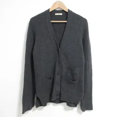 良品 CELINE セリーヌ フィービー期 トリオンフ刺繍 カシミヤ100％ ニットカーディガン XSサイズ グレー レディース 古着 中古 USEDのサムネイル