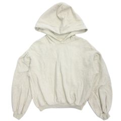 美品！ユーモレスク カシミア フード プルオーバー グレージュ - メルカリ