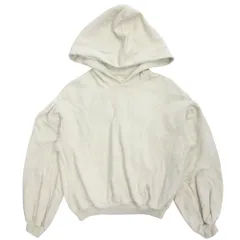 美品 KAPITAL キャピタル フーディ ギャザー スウェット パーカー トレーナー K1703LC014 サイズ1 ベージュ アイボリー レディース 古着 中古 USEDのサムネイル