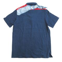 KAPITAL サイズ1 天竺シャツ バンダナ切替 インディゴ ユニセックス