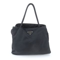□ □ a2107 PRADA【プラダ】 三角ロゴ 三角プレート ハンドバッグ