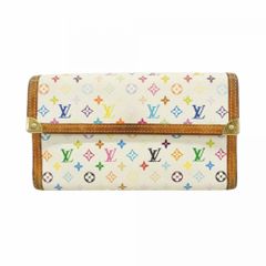 LOUIS VUITTON モノグラム マルチカラー 3つ折り長財布 ブロン - メルカリ