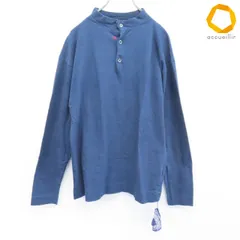 フォーティファイブアール 45R Tシャツ 長袖 カットソー ヘンリーネック ロゴ刺繍 メンズ [a1009044]のサムネイル