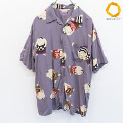 美品◇ISAO KANEKO◇カネコイサオ◇相撲柄アロハシャツ◇赤 - メルカリ