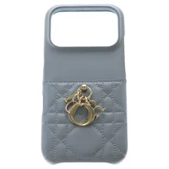 Christian Dior (クリスチャンディオール) Lady Dior レディディオール スマホケース iPhone 17pro グレーのサムネイル