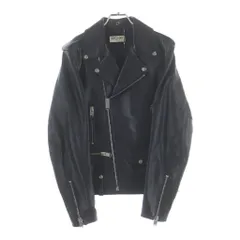 SAINT LAURENT PARIS (サンローランパリ) 13AW エディ期 ラムレザー クラシックモーターサイクル ダブルライダース ブラックのサムネイル