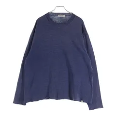 RADIALL (ラディアル) 24AW FALCON WAGON CREW NECK SWEATER L/S ファルコンワゴン コットンニット セーター ネイビー RAD-24AW-KNIT004のサムネイル