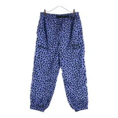 WACKO MARIA (ワコマリア) 23SS ×GRAMICCI グラミチ レオパード ナイロントラックパンツ ブルー GMP3-S3024のサムネイル