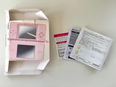 【純正】Nintendo DS Lite 空箱・説明書セット 3色まとめ売り ネイビー ホワイト ピンク