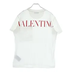 VALENTINO (ヴァレンティノ) レースポケット バックロゴ Tシャツ ホワイト #XSのサムネイル