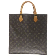 LOUIS VUITTON (ルイヴィトン) モノグラム サックプラ トートバッグ ハンドバッグ ブラウン PVCレザー M51140 ゴールド金具のサムネイル