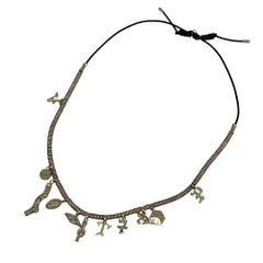 美品 TOGA ARCHIVES トーガアーカイブス MOTIF NECKLACE ネックレス TZ31-AK949 シルバーカラー レディース 古着 中古 USEDのサムネイル
