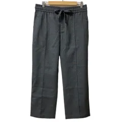 美品 DOLCE&GABBANA ドルチェ&ガッバーナ ウール イージースラックスパンツ サイズ44 グレー メンズ 古着 中古 USEDのサムネイル