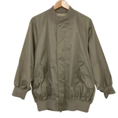 美品 HELIOPOLE エリオポール LIMONTA MA-１BLOUSON ブルゾン サイズ38 グレー レディース 古着 中古 USEDのサムネイル
