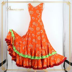 スペイン製 MOLINA Sevilla フラメンコ衣装 ワンピース - メルカリ