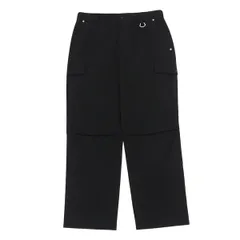 【ほぼ未使用 メンズL～XL】MONCLER モンクレール 25-26AW公式掲載 ダーツ カーゴ パンツ サイズ50 黒 メタルリング 定価13.2万 47848のサムネイル