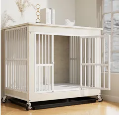 <在庫処分>112×74×96cm 中型犬・大型犬対応(〜80斤) キャスターなし yo1のサムネイル