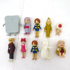 【三重店】ゲゲゲの鬼太郎 第5期 ゲゲゲ妖怪コレクション 壱の巻 弐の巻 ソフビ セット(フィギュア/鬼太郎/目玉おやじ/ネズミ男/砂かけばばあ/ぬりかべ/子泣きじじい/ぬらりひょん/一反もめん/ネコ娘)【701-D695】のサムネイル