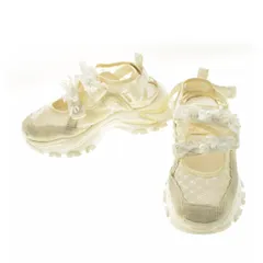 【merryjenny】ribbon sheer belcro sneaker シアーベルクロスニーカーのサムネイル