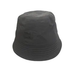 未使用 PAUL SMITH ポールスミス ロゴ パッチ バケット ハット 帽子 ナイロン F ダークネイビー メンズ レディース 古着 中古 USEDのサムネイル