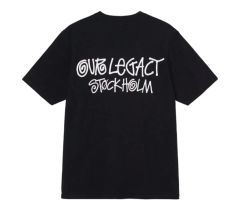 OLD ENGLISH LOGO SS MOCK NECK TEE BLACK - メルカリ