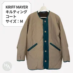KRIFF MAYER クリフメイヤー キルティングライナーコート M やや難のサムネイル