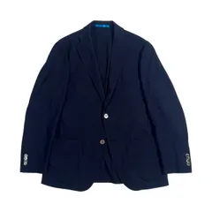 BARNEYS NEWYORK バーニーズニューヨーク HAVANA シェルボタン 段返3B テーラードジャケット サイズ 48 /ネイビー系 メンズ ビジネス 春夏のサムネイル