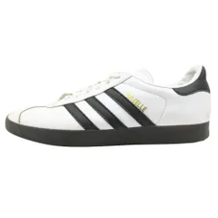 良品 adidas アディダス GAZELLE ガゼル レザー スニーカー シューズ 靴 IH2218 サイズ27cm 白 ホワイト 黒 ブラック メンズ 古着 中古 USEDのサムネイル