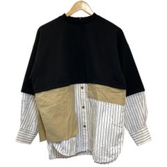 RISLEY docking knit shirt ドッキングニットシャツ 完売 - メルカリ