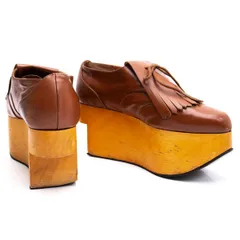 ヴィヴィアンウエストウッドVivienne Westwood ロッキンホースタッセルシューズ 茶24位のサムネイル