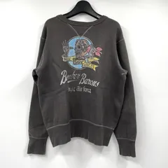 【中古】Buzz Rickson's スウェット Bomber Barons サイズM グリーン バズリクソンズ[17]のサムネイル