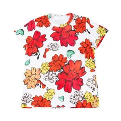 タオtao コットンフローラルグラフィックプリントTシャツ マルチMのサムネイル