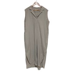 미품 evam eva 에반에바 cotton sleeveless one piece 민소매 원피스 그레이쥬 레이디스 헌옷 중고 USED