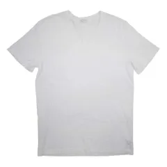 良品 JAMES PERSE ジェームスパース Vネック Tシャツ 半袖 薄手 トップス カットソー 2 白 ホワイト メンズ 古着 中古 USEDのサムネイル