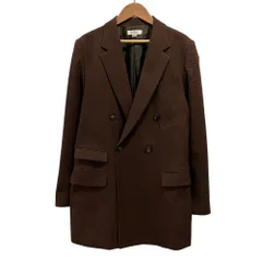 良品 AMERI VINTAGE アメリヴィンテージ CLASSIC MINIMAL WARM TAILORED JACKET ダブルブレストテーラードジャケット S ブラウン レディース 古着 中古 USEDのサムネイル