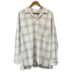 KAPTAIN SUNSHINE キャプテンサンシャイン 25SS Open Collared Shirt オンブレチェックオープンカラーシャツ KS25SSH03 38 ミックス 15500
