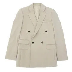 良品 STELLA McCARTNEY ステラマッカートニー レーヨン コットン ダブルブレストテーラードジャケット XXS ベージュ メンズ 古着 中古 USEDのサムネイル