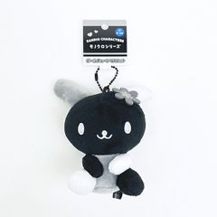 新品 POMPOMPURIN ポムポムプリン マスコット チャーム 黒 ブラック